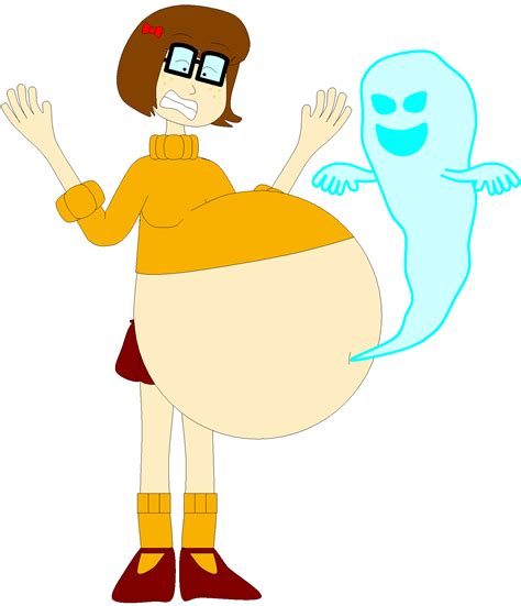 There S A Ghost Living In Velma S Belly By Angry Signs On DeviantArt