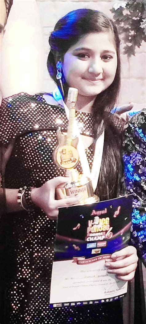 Udhampurs Girl Wins Voice Of Punjab Chhota Champ Season 6 Title