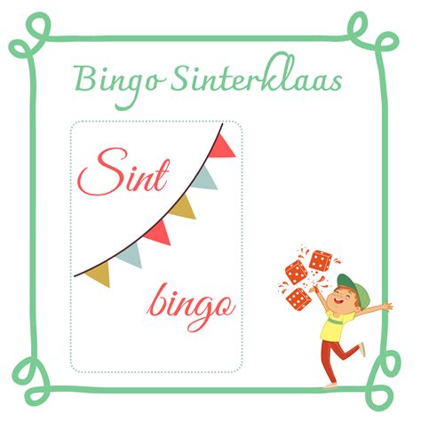 Bingo Sinterklaas Juf Illi