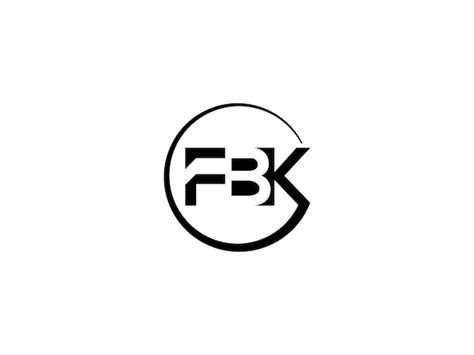 Premium Vector Vector Fbk Logo