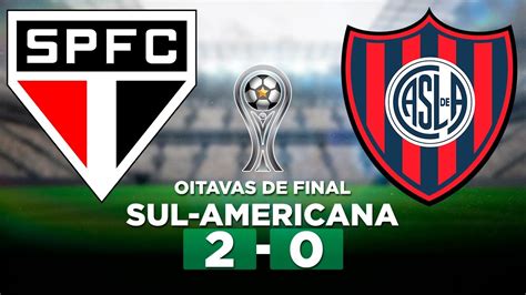 S O Paulo X San Lorenzo Sul Americana Oitavas De Final