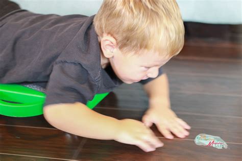 Scooter Board Sensory Activities