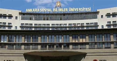 Ankara Sosyal Bilimler Niversitesi S Zle Meli Personel Alacak