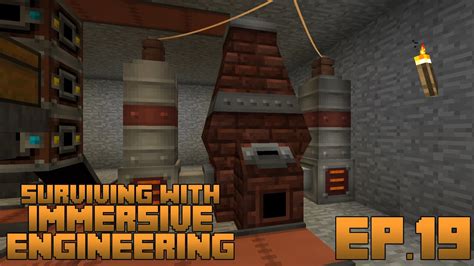 Surviving With Immersive Engineering Ep 19 Improved Blast Furnace