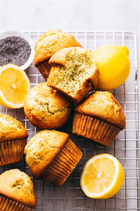 Muffins Citron Pavot Tr S Moelleux Lilie Bakery