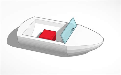 3d Design Boat Convoy Tinkercad