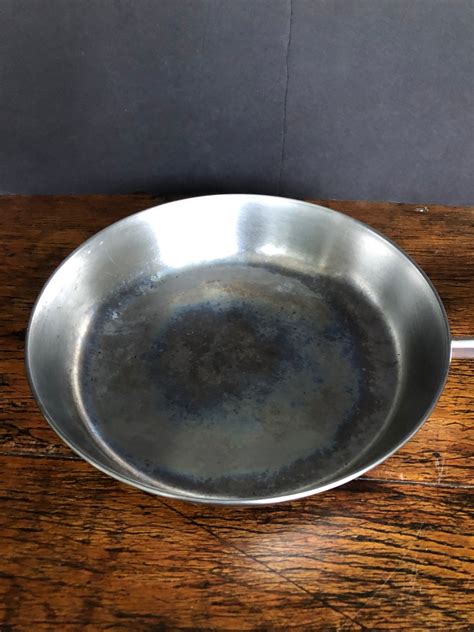 Revere Ware Skillet 10 Inch And 9 Inch Fry Pan Stainless Etsy