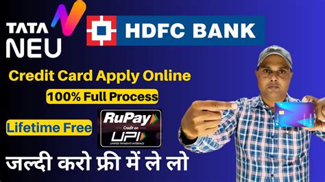 Tata Neu Credit Card Apply Hdfc Tata Neu Credit Card Apply How To