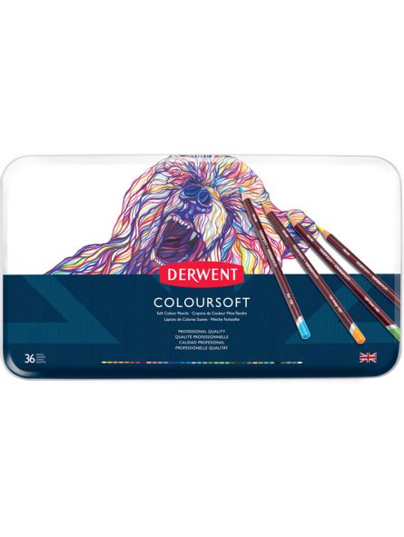 L Pices De Colores Coloursoft Derwent Set Materiales De Arte