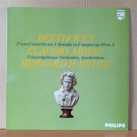 Beethoven Piano Concerto No 1 Sonata In F Major Op 10 No 2 Claudio Arrau Concertgebouw