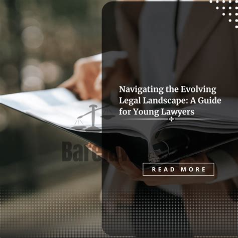 Navigating The Evolving Legal Landscape A Guide For Young Lawyers