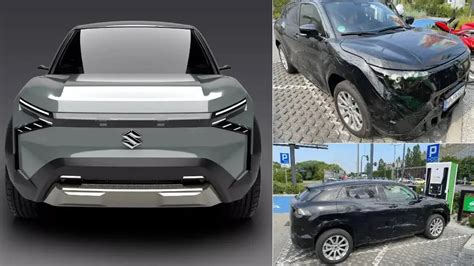 Maruti Suzuki EVX Here S What Maruti S Electric Car Looks Like On The