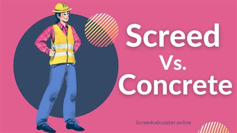 Screed Vs Concrete What Is The Difference