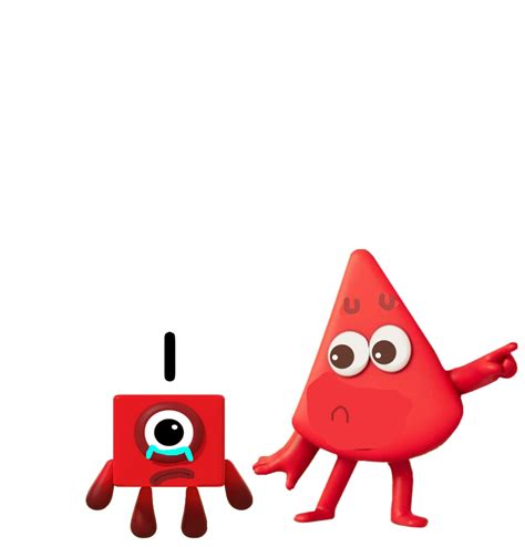 Colourblock Red See Numberblock 1 Crying By Wreny2001 On Deviantart