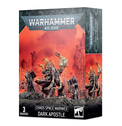 Warhammer 40k Chaos Space Marine Dark Apostle Walmart