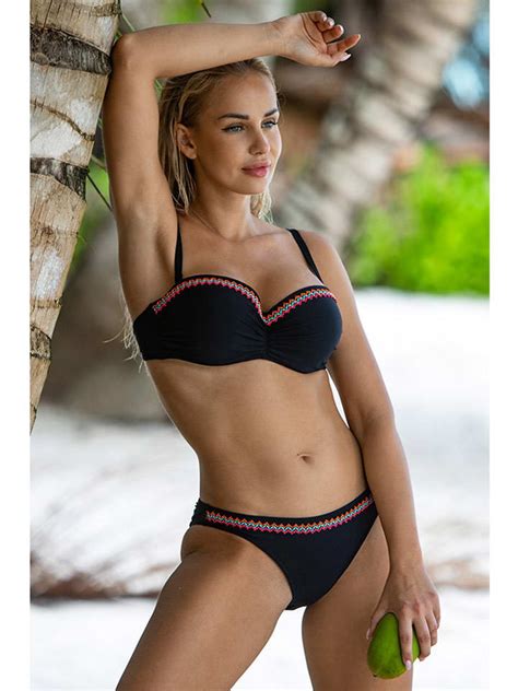 Aquarilla Bikini In Schwarz Bunt G Nstig Kaufen Limango