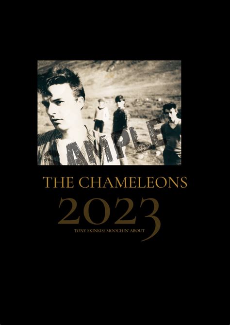 The Chameleons '2023 Calendar... | Moochin' About