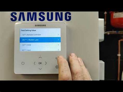 Samsung Air Source Heat Pump Gen How To Set Weather Compensation