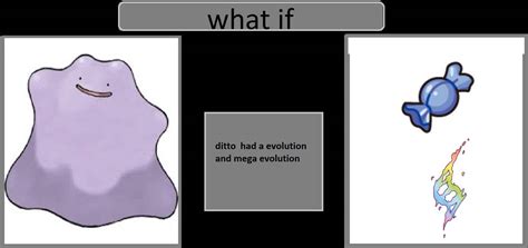 What If Ditto Had A Evolution And Mega Evolution By