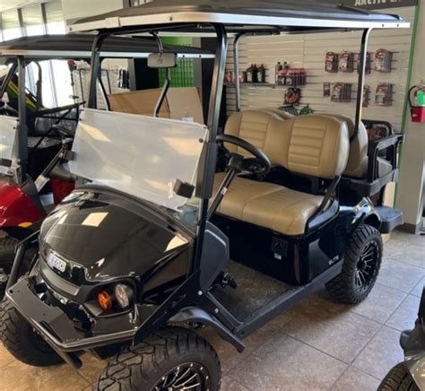 2023 E Z Go Express™ S4 Elite™ Lithium Black Golf Cart For Sale In