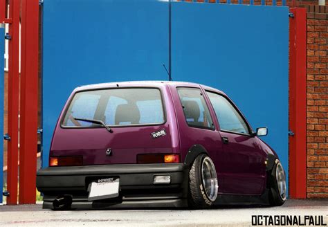 Fiat Cinquecento Slammed By Octagonalpaul On Deviantart