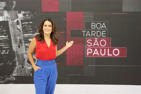 Adriana Ara Jo Estreia Bem No Comando Do Boa Tarde S O Paulo Na Band