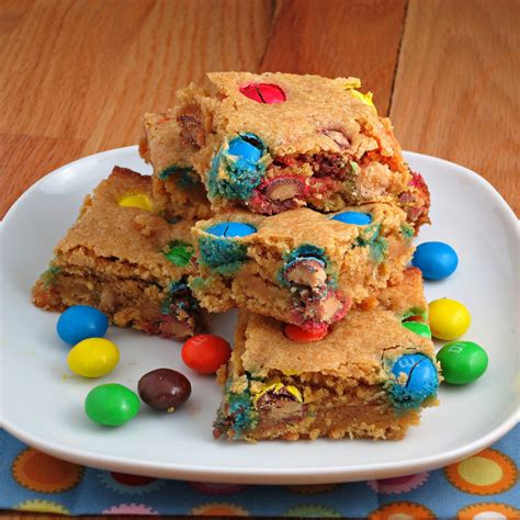 Peanut Butter Mandm Blondies My Site