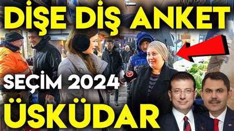 AK PARTİNİN KALESİ ÜSKÜDAR DA DİŞE DİŞ ANKET KESİNTİSİZ YEREL