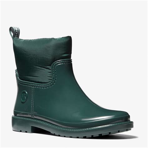 Женские резиновые сапоги низкие Michael Kors 617635181 37 (7US) Зеленые ...