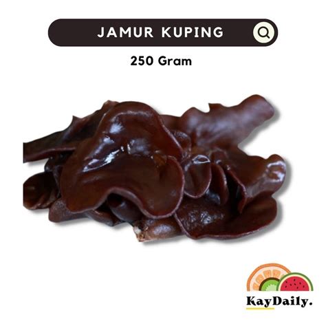 Jual JAMUR KUPING HITAM BASAH SEGAR 250 GR Shopee Indonesia