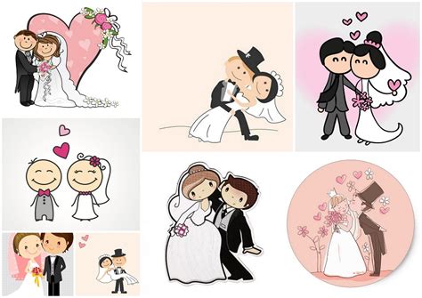 Im Genes De Novios En Caricatura Oh My Bodas