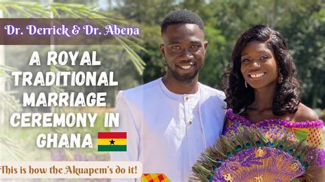 Experience A ROYAL GHANAIAN AKUAPEM TRADITIONAL MARRIAGE CEREMONY With