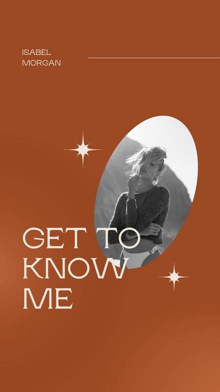 Page 3 Free Custom Get To Know Me Instagram Story Templates Canva