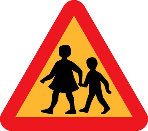 Children Crossing Signs - ClipArt Best