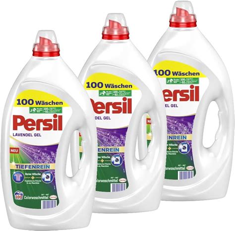 Persil Kraft Gel Color Lavendel X Wl Amazon De Drogerie