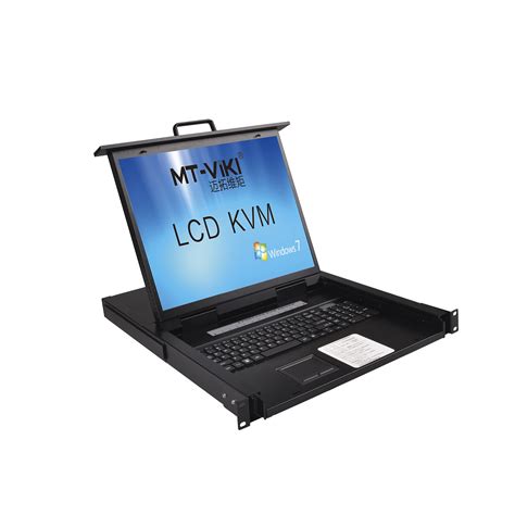 Lcd Kvm Console Port With Ip Inch Monitor Mt Viki