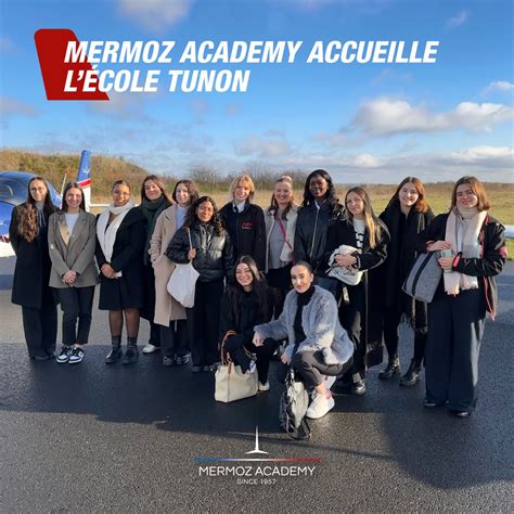 French Flight School Mermoz Academy Welcomes Ecole Internationale Tunon