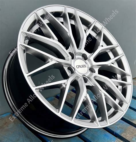 18 Silver Vtr Alloy Wheels Fits Audi A3 2003 A4 B4 B5 B6 B7 B8 B9