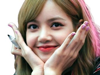 Sticker De Tromperie Sur Lisa Stylo Kpop Blackpink Fascination Regard