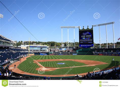 Kauffman Stadium Kansas City Royals Editorial Image Image Of Fans