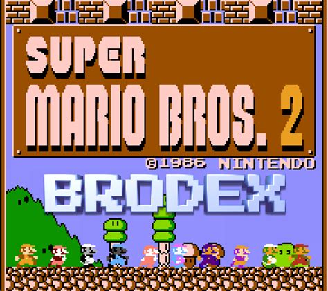 Super Mario Bros 2 1986