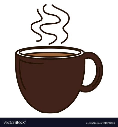 Coffee Cup Hot Icon Royalty Free Vector Image Vectorstock