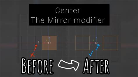 Mirror Modifier Not Centered Try This Blender Youtube