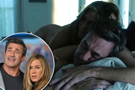 Jennifer Aniston Wanted Jon Hamm On Morning Show Pre Sex Scene