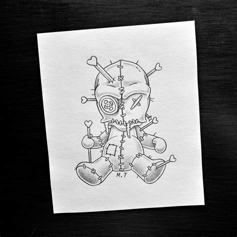 Voodoo Doll Tattoo Design I Made Rsketch