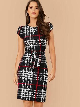 Search Plaid Dress Shein Usa