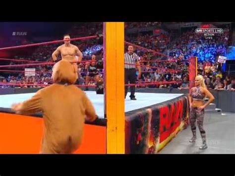 Wwe Raw The Miz And Bear Vs Slater And Rhyno Latino Youtube