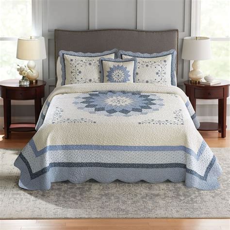 Sonoma Goods For Life Estelle Embroidered Bedspread Or Sham Bed