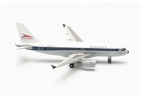 Herpa American Airlines Airbus A319 Allegheny Heritage Livery