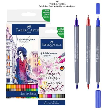 Faber Castell Goldfaber Aqua Dual Markers Sets Jerry S Artarama